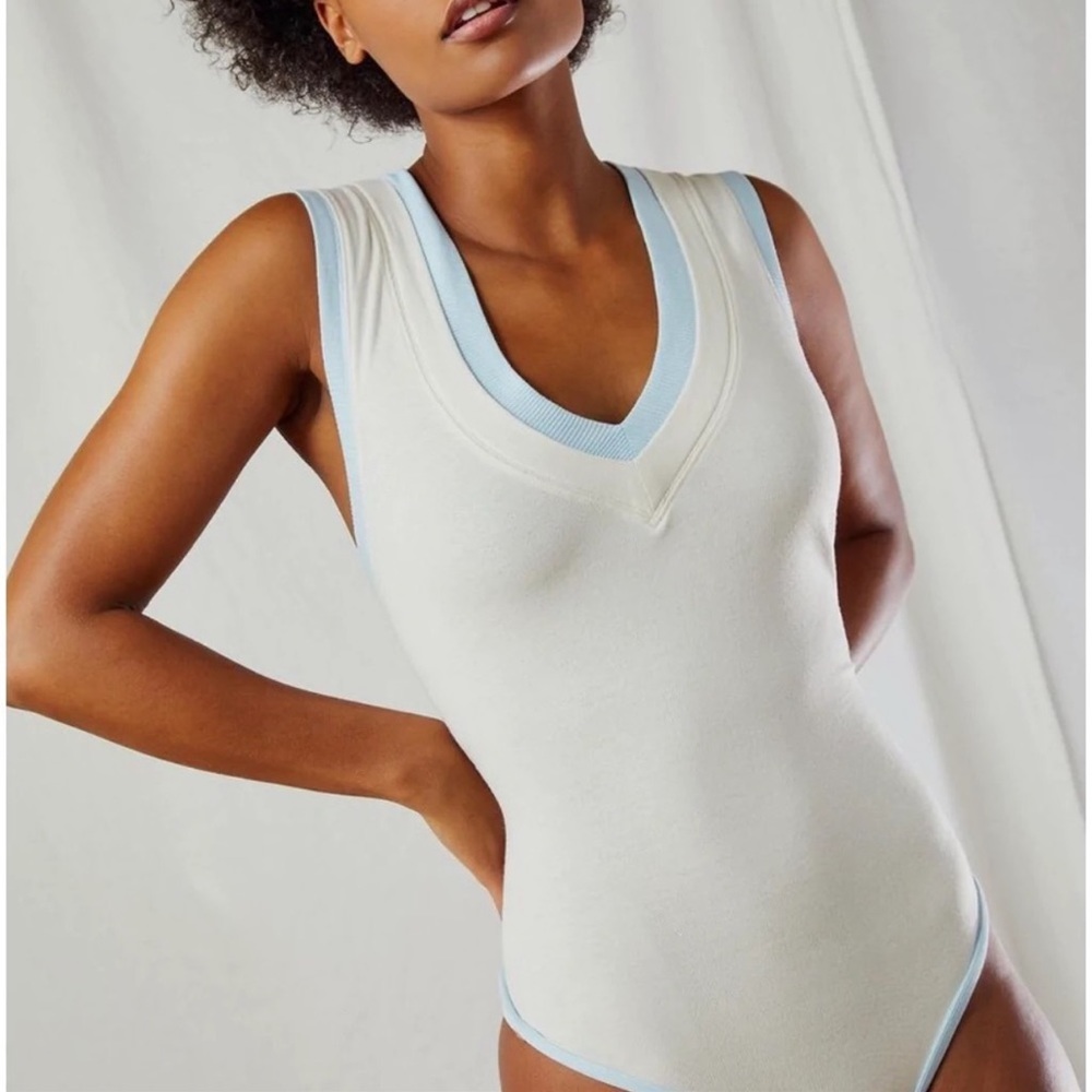 Free People Cozy Girl Bodysuit